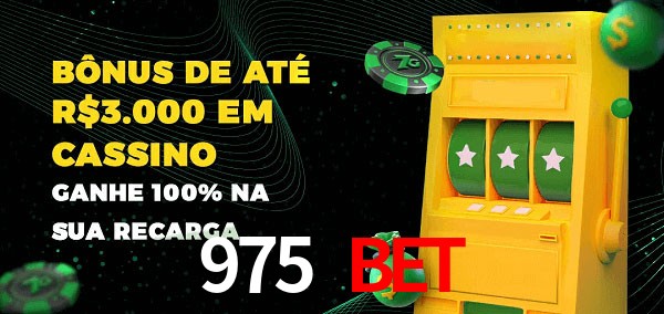975 Bet melhor bônus de depósito